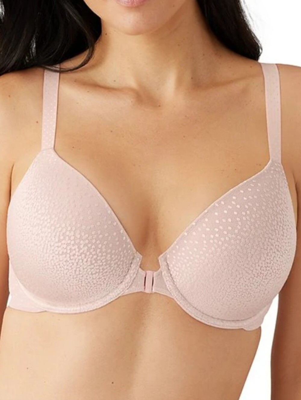 Womena Wacoal Back Appeal® Front Close Contour Bra Light Pink 32DDD 853403